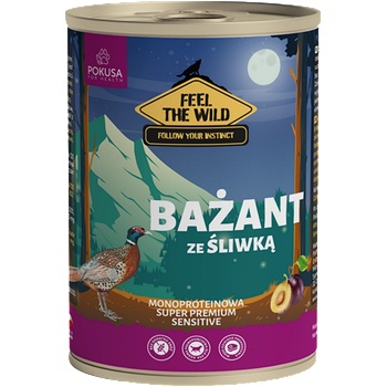 POKUSA POKUSA FEEL THE WILD - фазан със сини сливи, 400гр (PO_1pheasant-400)