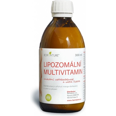 Bornature Lipozomální Multivitamín 300 ml