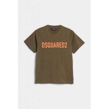 Dsquared2 Slouch Fit T-shirt zelená