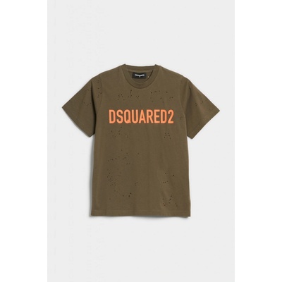 Dsquared2 Slouch Fit T-shirt zelená
