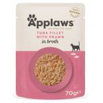 Applaws Tuna with Pacific Prawn in Broth - пауч риба тон и скариди в бульон 70 гр 8008