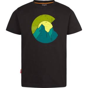 TROLLKIDS Детска тениска Trollkids Kid's Halsafjord T-Shirt - Black - размер 110 (EU) (704-3770-0513)