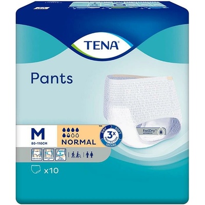 TENA Pants Normal M absorpčné inkontinenčné nohavičky 10 ks
