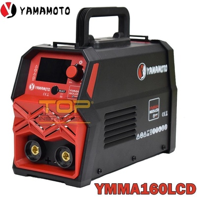 YAMAMOTO Инверторен мини електрожен yamamoto ymma-160lcd, 20-160a, електроди 1.6-4 мм (ymma-160lcd)