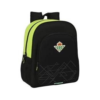 EAL BETIS BALOMPIÉ Училищна чанта Real Betis Balompié 32 x 38 x 12 cm Черен Верде Лимон