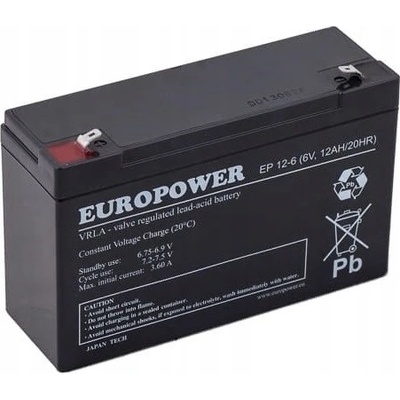 Europower 6V 12Ah