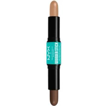 NYX Cosmetics Wonder Stick контуриращ и озаряващ кремообразен стик 8 g нюанс 05 Medium Tan