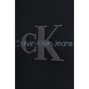 Calvin Klein Пуловер Calvin Klein Jeans мъжки в черно J30J326887 (J30J326887)