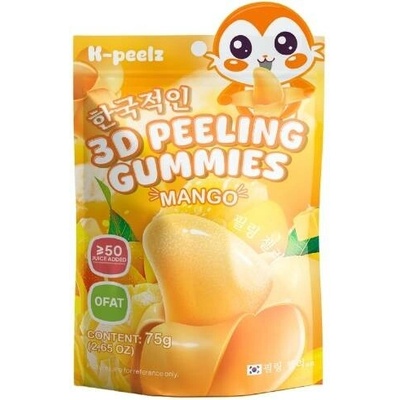 K-Peelz Mango 3D Peeling Gummies 75 g