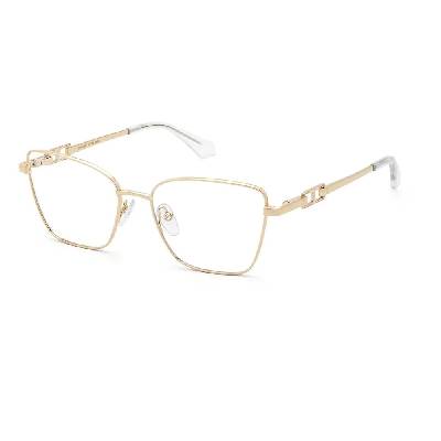 VTW133-540300 54x17x140 mm Reading Glasses - Golden (Shiny Rose Gold)