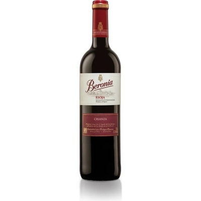 Beronia Rioja Crianza červené ESP 2018 13,5% 0,75 l (čistá fľaša)