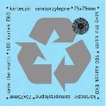 Ziemia Obiecana Adhesive notes eco 75x75mm 100K blekitty