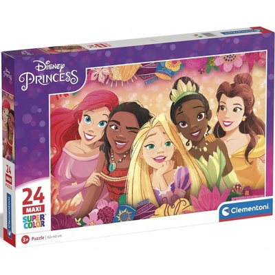 Clementoni Disney Princezny MAXI 24 dielov