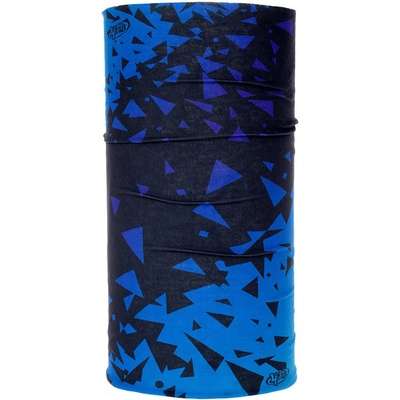 4Fun multifunkčná šatka Chaos blue