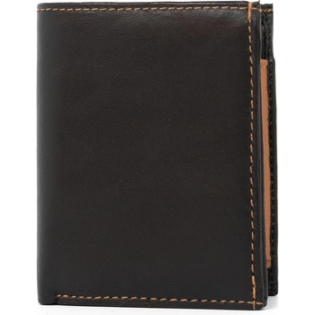 Image 1 of Delis Мъжки портфейл Landon PT949, естествена кожа, черен - кафяв (PT949)