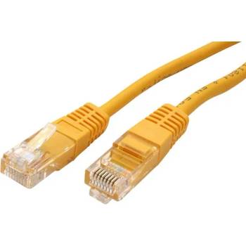 Image 1 of Roline Patch cable UTP Cat. 5e 10m, Yellow 21.15. 0422 (21.15.0422)