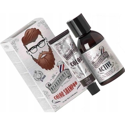 Beardburys Šampon Barvicí pro muže na vlasy, vousy 9G Grey