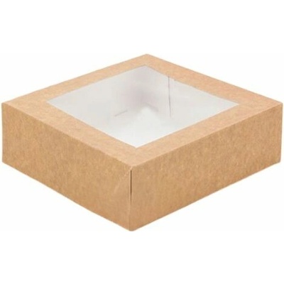 Krabička ECO 12x12x6cm, s okénkem