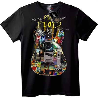 NOONEBRAND Тениска Pink Floyd Китарно Изкуство - 2XL, Black