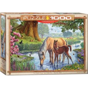 Image 1 of EUROGRAPHICS - Puzzle The Fell Ponies - 1 000 piese