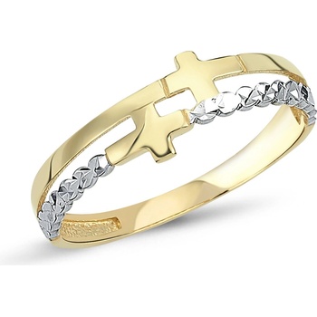 Lillian Vassago zlatý prsteň LLV46 GR022