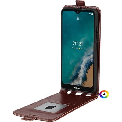 Nokia G50 Flip3 Кожен Калъф и Протектор