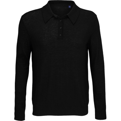 Neoblu 3986 STEFAN / Мъжки поло пуловер - тъмночерен M (243986n1102)