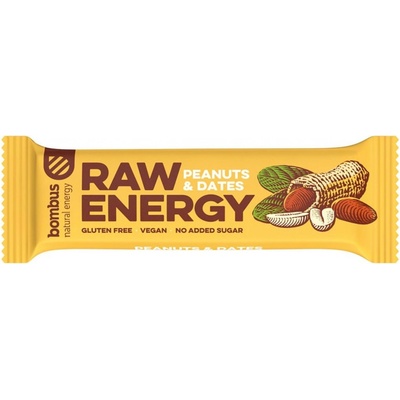 Bombus Raw ENERGY arašidy a datľe 50 g