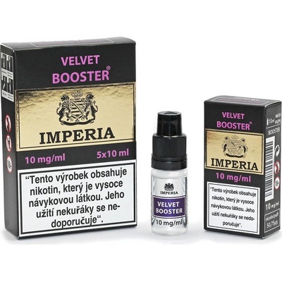 Nikotinová báze Imperia Velvet (80VG/20PG) : 5x10ml / 10mg