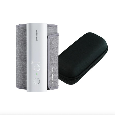 Withings Bundle Blood Pressure Monitor Connect w Wifi sync (including Travel case for BPM Connect) (WPM05-Bundle-All-Int)
