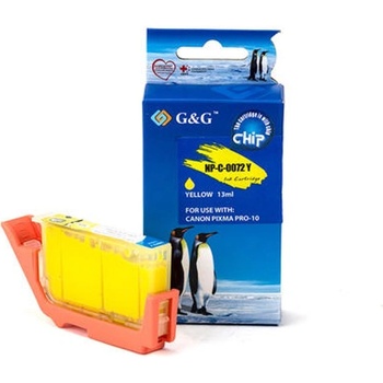 G&G Касета ЗА CANON PIXMA PRO-10 - Yellow - PGI-72Y - 6406B001 - P№ NP-C-0072Y/C(PG) - G&G - Неоригинален Заб. : 13ml (NP-C-0072Y/C(PG))