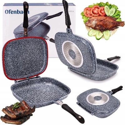 Ofenbach Panvica grilovacia 32 cm žulová