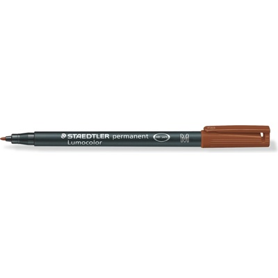 STAEDTLER Маркер Staedtler Lumocolor 317 OHP М, кафяв (21103-А-КАФЯВ)