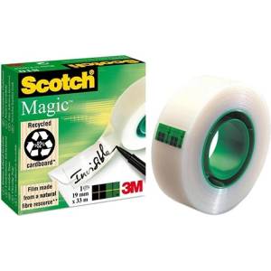 3M Самозалепваща лента 3M Scotch Magic 810 19mmx33m прозрачна 33093/LPM81019202A2 (33093/LPM81019202A2)