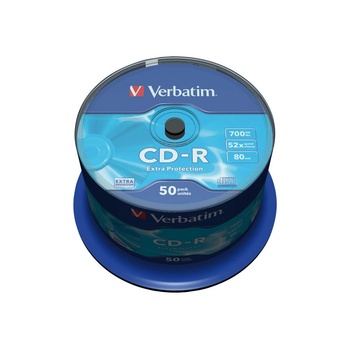 Image 1 of Verbatim CD-R Extra Protection 700 MB 50 броя (verbatimcd)