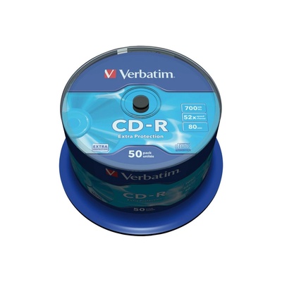 Verbatim CD-R Extra Protection 700 MB 50 броя (verbatimcd)