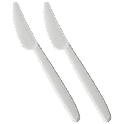 Jopka Nôž 18 cm biely viacrázovy PS 100