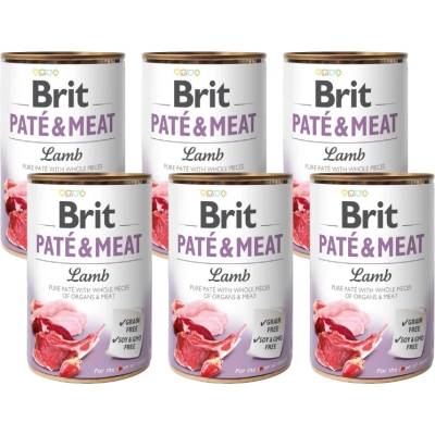 Brit Брит пате и агнеско месо 6x400г