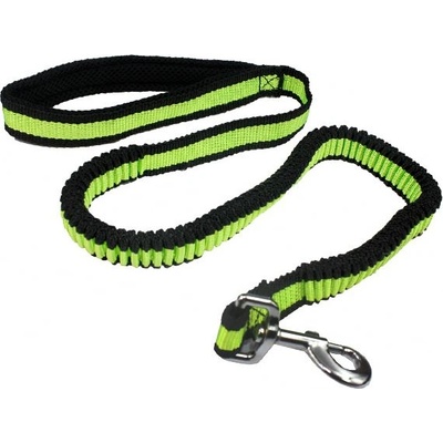 PET NOVA Bungee повод зелено-черен, L
