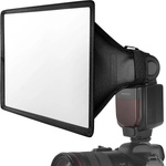 NEEWER Flash Diffuser Light Softbox 11" x 8", Universal Foldable with Storage Bag Compatible with Canon Nikon Sony Godox Yongnuo NEEWER speedlight - NS-1108