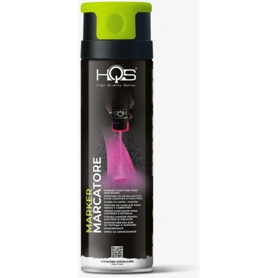 Techmat TM značkovač v spreji vysokoodolný HQS 500 ml žltý fluo