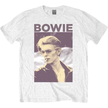 David Bowie Риза Smoking Unisex White M (BOW01M)