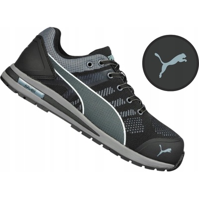 PUMA Safety Elevate Knit Black Low