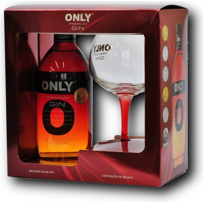 Only Gin Premium 43% 0,7 l (darčekové balenie 1 pohár)