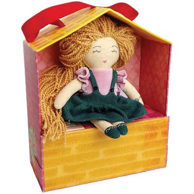 Игрален комплект Svoora - Кукла Ани с преносима къща (5002)