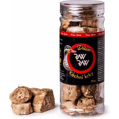 RAW RAW Deluxe mrazem sušené Kachní krky 55g