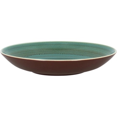 RAK Porcelain Twirl tanier hlboký 26 cm lagoon TWBUBC26LA-12