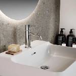 Ideal Standard Смесител за умивалник Ideal Standard Atelier Joy, гланциран хром, с изскачащ вентил (BC775AA)