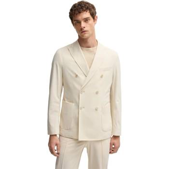 Boss Яке Boss Men's Hanry Double Breasted Formal Jacket - Open White