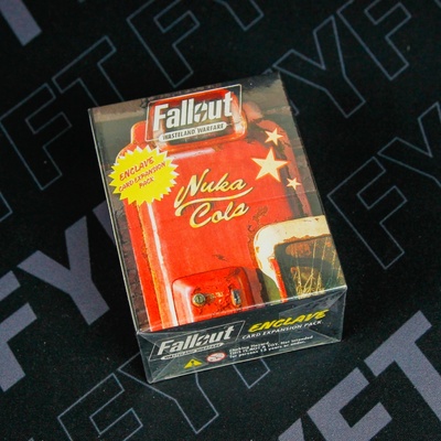 Modiphius Entertainment Fallout: Wasteland Warfare Enclave Wave Card Expansion EN